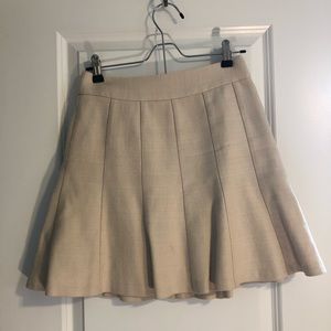 Banana Republic Pleated Tweed Skirt